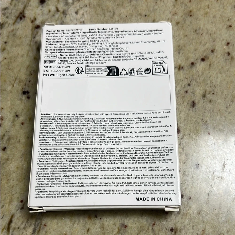 💜⭐️🩵NWT HITWORKER 432 HYDROCOLLOID ACNE PATCHES💜⭐️🩵